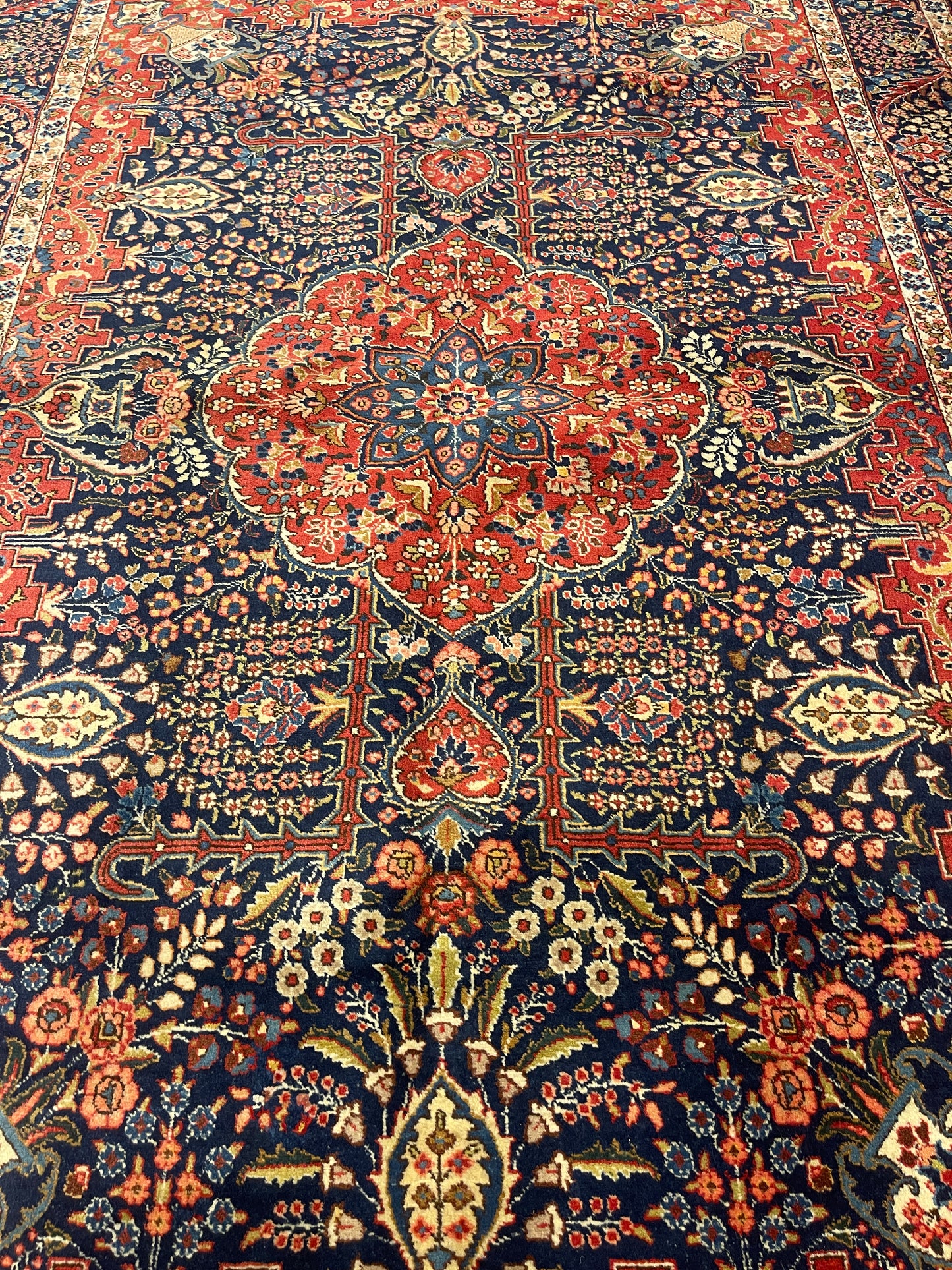 Golestan Antique Garden Carpet