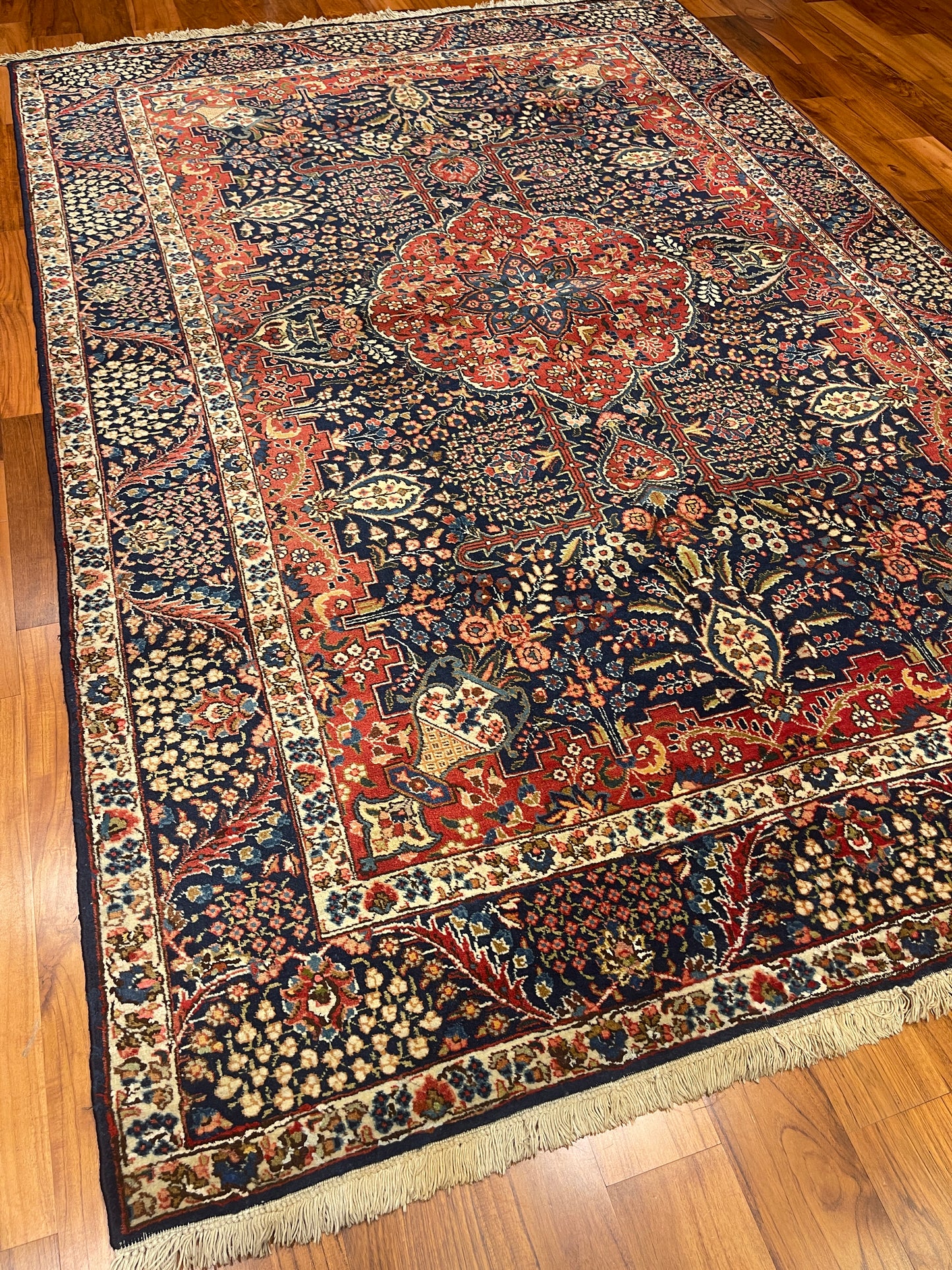 Golestan Antique Garden Carpet