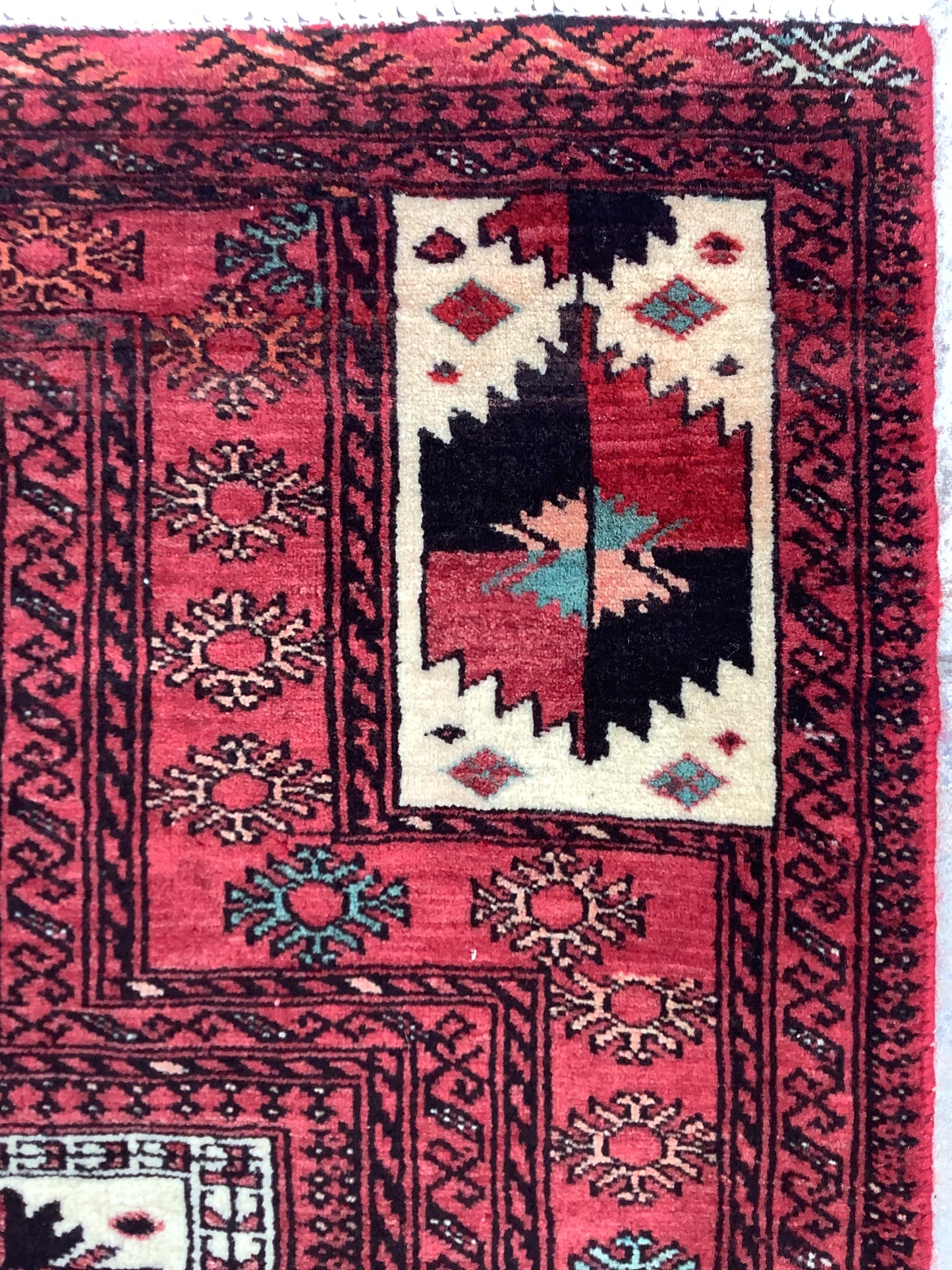 PART SILK BALUCH PRAYER (SIGNED & DATED)