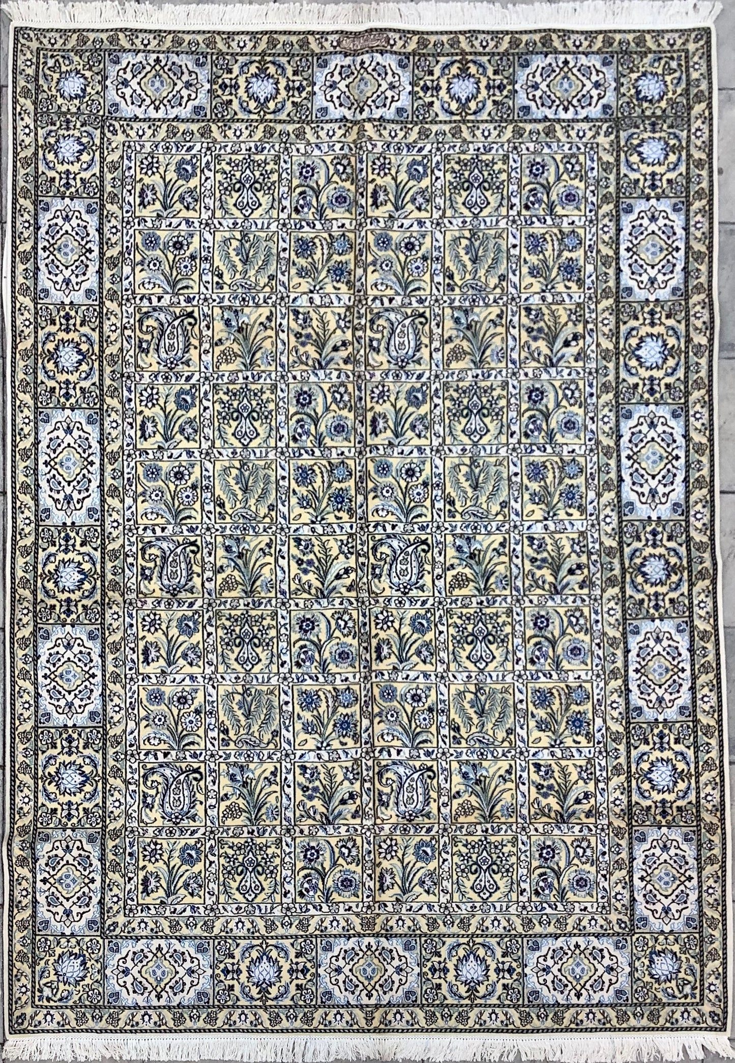 PART SILK HABIBIAN GARDEN CARPET