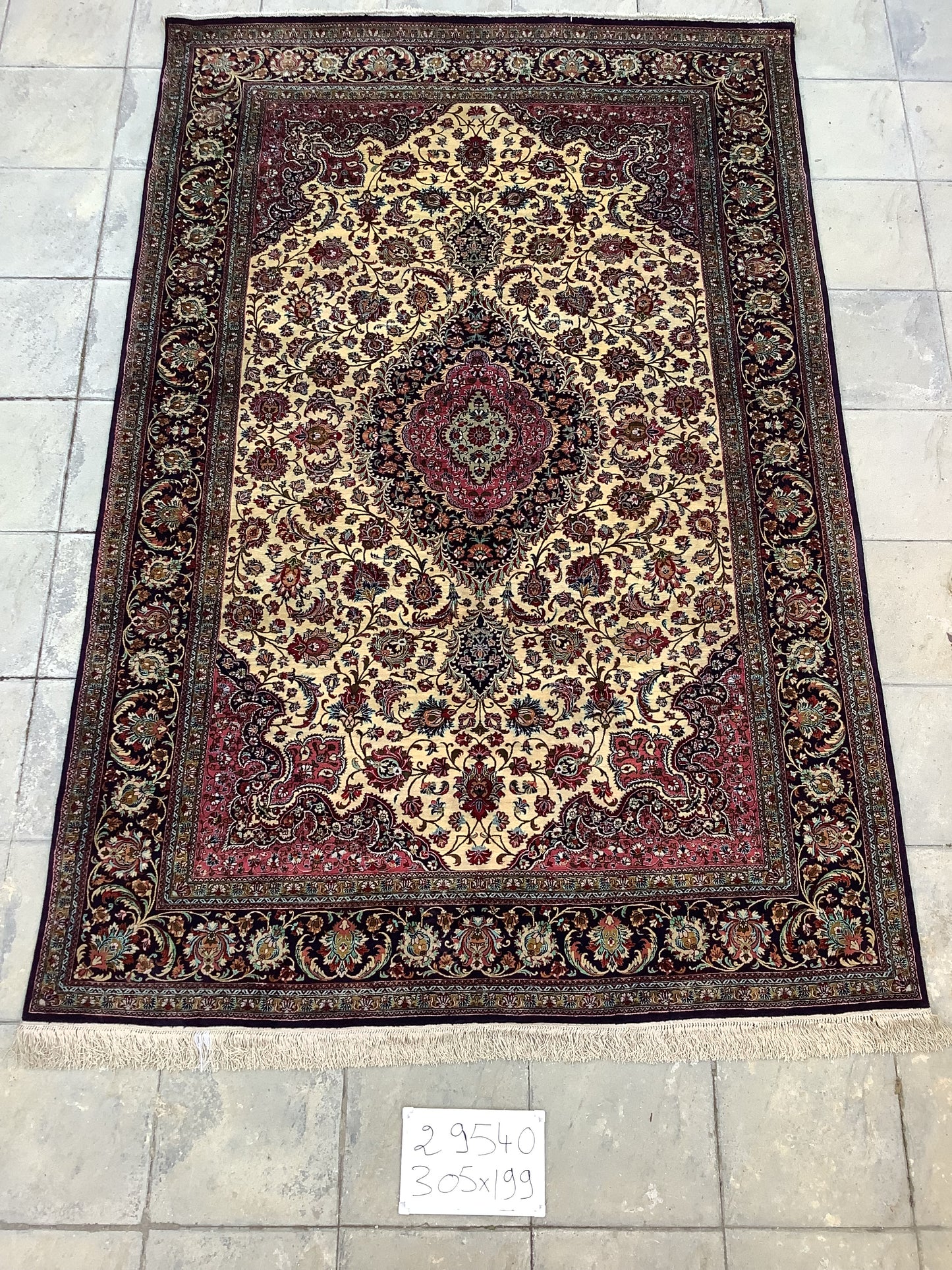 OLD PURE SILK CARPET