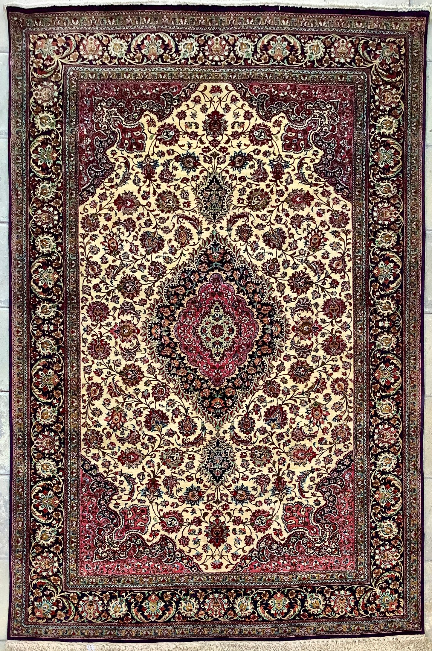 OLD PURE SILK CARPET