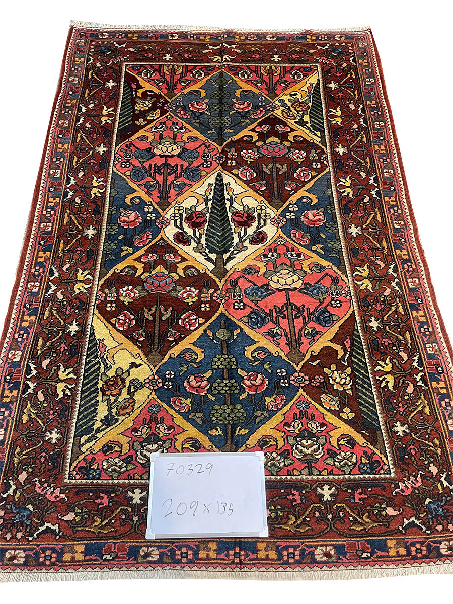 ANTIQUE GARDEN RUG