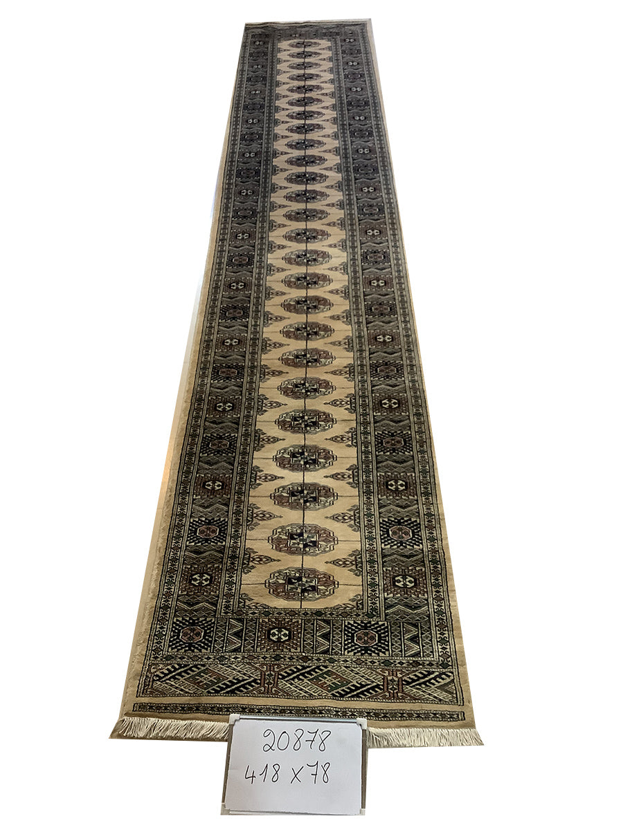 Beige Bukhara Runner